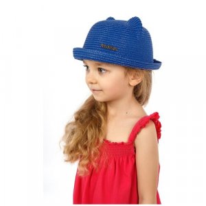 Шляпа , размер S(48-50), синий Solorana. Цвет: синий