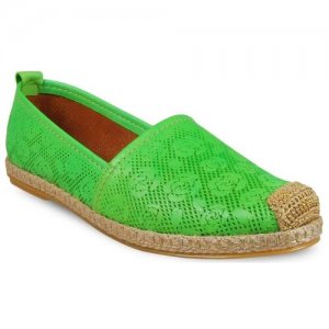 Слипоны , размер 36, зеленый Shoes Market. Цвет: зеленый