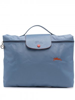 Портфель Le Pilage Longchamp. Цвет: синий