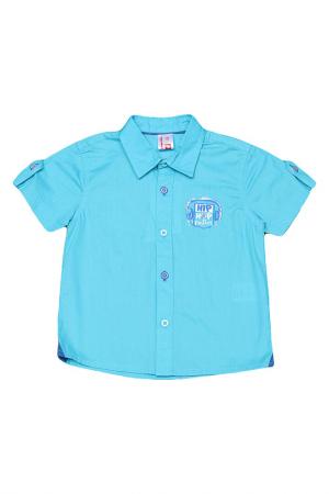 Рубашка CHERUBINO. Цвет: голубой