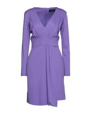 Короткое платье CLIPS. Цвет: светло-фиолетовый