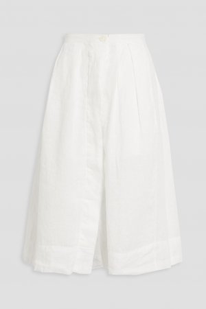 Плиссированная льняная юбка Kelsey ALEX MILL, белый Mill