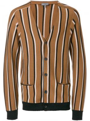 Striped cardigan Lanvin. Цвет: коричневый