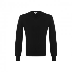 Шерстяной пуловер Brioni. Цвет: чёрный