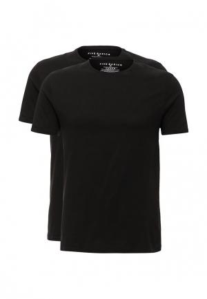 Комплект футболок 2 шт. Five Basics 2PK S/S CREW NECK TOP. Цвет: черный