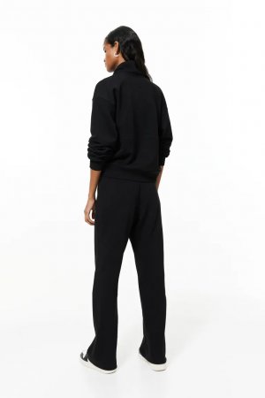 Прямые свободные брюки , черный H&M