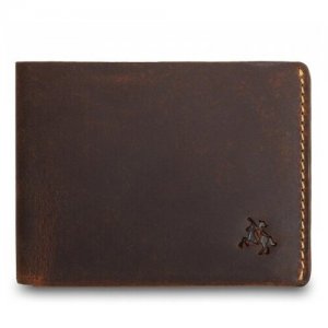 Мужской кожаный бумажник RW49 Dollar Oil Tan VRW49/130 Visconti. Цвет: коричневый