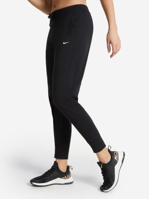 Брюки женские Dri-FIT Get Fit, Черный, размер 42-44 Nike. Цвет: черный