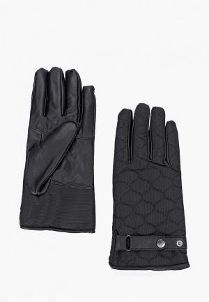 Перчатки OVS. Цвет: черный