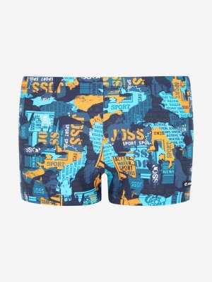 Плавки-шорты для мальчиков , Синий Joss. Цвет: синий