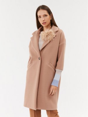 Переходное пальто стандартного кроя , коричневый Maryley