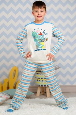 Пижама KitFox. Цвет: бежевый