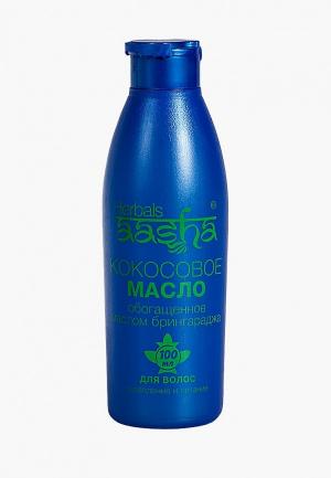 Масло для волос Aasha Herbals Кокосовое с Брингараджем, 100 мл. Цвет: синий