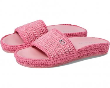 Сандалии COACH Averie Crochet Sandal, цвет Flower Pink