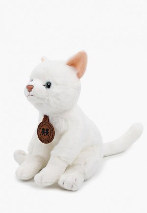 Игрушка мягкая Anna Club Plush кошка белая русская, 15 см. Цвет: белый