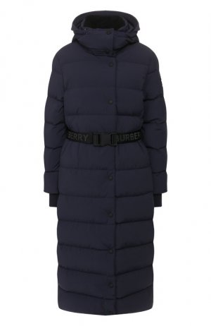 Пуховое пальто Eppingham Burberry. Цвет: синий