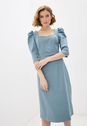 Платье Olga Skazkina. Цвет: голубой