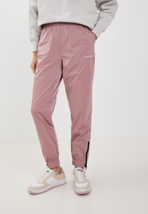 Брюки спортивные Calvin Klein Jeans. Цвет: розовый