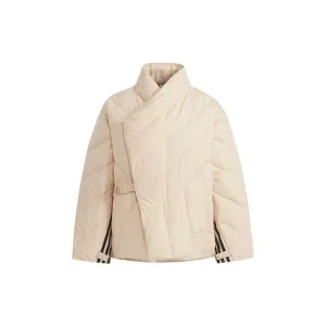 Limited Edition однотонная куртка-пуховик на молнии с воротником-стойкой женская куртка красный розовый H23067 Adidas