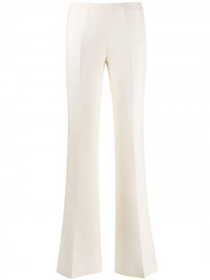 Расклешенные брюки Giambattista Valli. Цвет: белый