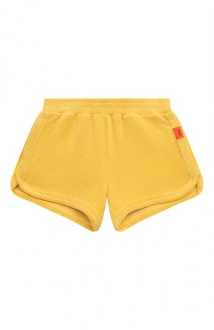 Хлопковые шорты Aspesi. Цвет: жёлтый