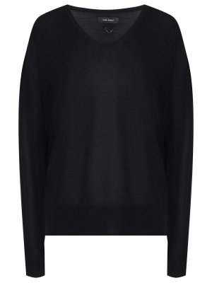 Пуловер кашемировый ISABEL MARANT. Цвет: черный