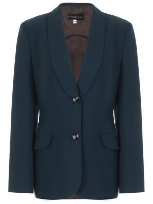 Пиджак из вискозы VIBEABROAD. Цвет: зеленый