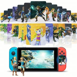 Новые 40 шт. карты Zelda Amiibo Legend of Breath the Wild - игровая карта Tears Kingdom NS Switch NFC Nintendo