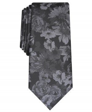 Мужской узкий галстук с цветочным принтом Glacier Bar III