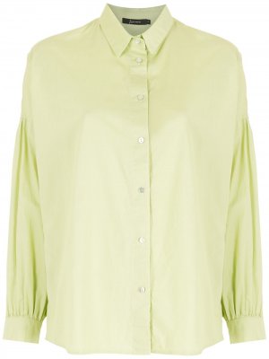 Рубашка с приспущенными плечами Lenny Niemeyer. Цвет: зеленый