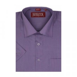 Рубашка , размер 46RU/S/170-178/39 ворот, фиолетовый Imperator. Цвет: фиолетовый