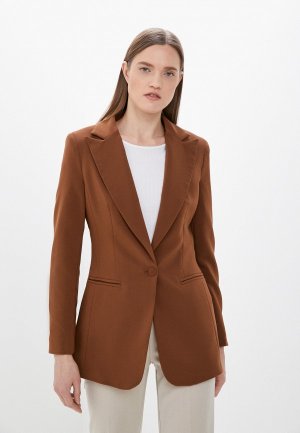 Пиджак Rinascimento. Цвет: коричневый