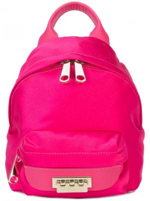 Мини-рюкзак на лямках-цепочках Eartha Zac Posen. Цвет: розовый и фиолетовый