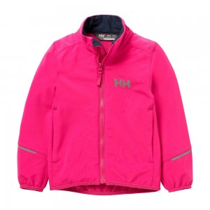 Детская непромокаемая куртка Marka Softshell Jacket Helly Hansen. Цвет: розовый
