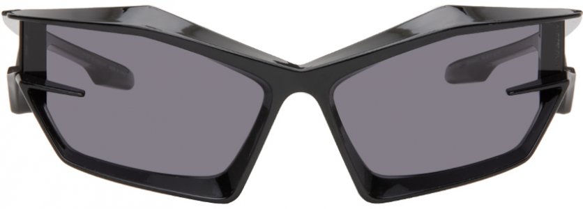 Черные солнцезащитные очки Giv Cut , цвет Shiny black/Smoke Givenchy