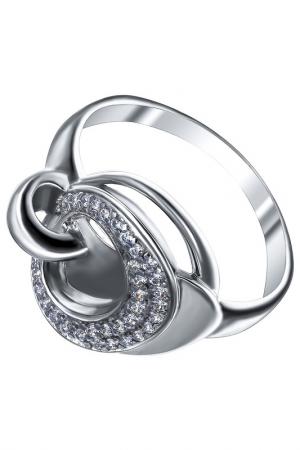 Кольцо Алмаз-Холдинг. Цвет: серебряный