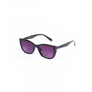 Солнцезащитные очки , кошачий глаз, с защитой от УФ, для женщин, черный ezstore. Цвет: черный