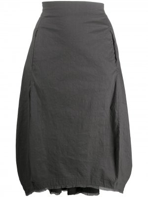 Сетчатая юбка миди Rundholz. Цвет: серый
