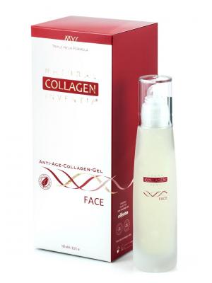 Гель коллагеновый для кожи лица Natural Collagen Inventia Face. Цвет: прозрачный, белый, красный