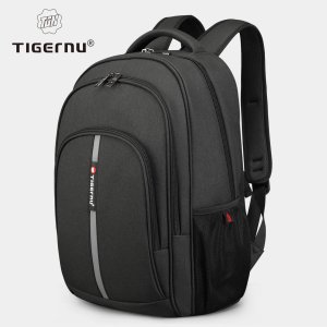 Рюкзак большой емкости, 15,6-дюймовый для ноутбука, противоугонный мужской рюкзак, школьный колледжа, дорожная сумка мужчин Tigernu