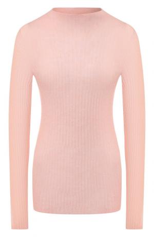 Однотонный вязаный пуловер Rag&Bone. Цвет: розовый