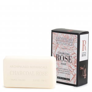 Charcoal Rose Soap 147g Archipelago Botanicals