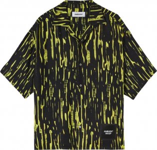 Рубашка Bowling Allover Printed Shirt 'Yellow Fluo', желтый Ambush