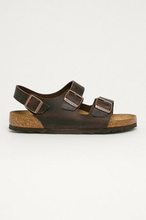 Миланские кожаные сандалии , коричневый Birkenstock