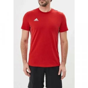 Футболка , размер 44/46, красный adidas. Цвет: красный