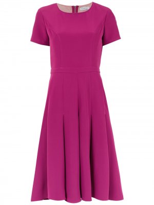 Плиссированное платье Salci Olympiah. Цвет: розовый