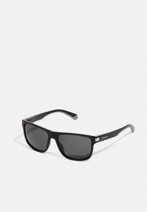 Солнцезащитные очки , черно-серые Polaroid