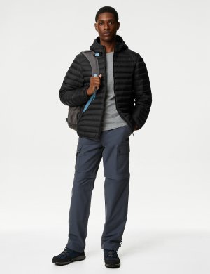 Куртка из перьев и пуховика с Stormwear , черный Marks & Spencer