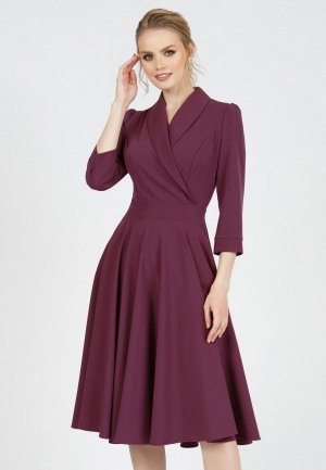 Платье Olivegrey RIZY. Цвет: бордовый