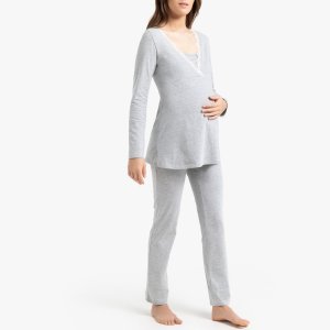 Пижама LA REDOUTE COLLECTIONS. Цвет: серый